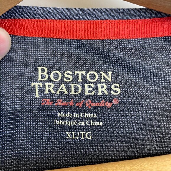 Boston Traders Men Sweater XL Gray Crew Neck Long Sleeve Pullover - Picture 3 of 8